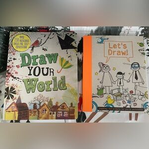 Colorful Drawing Books Set